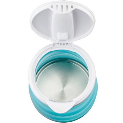 Image showing  0.85 qt. Dual-Voltage Collapsible Travel Kettle, Blue