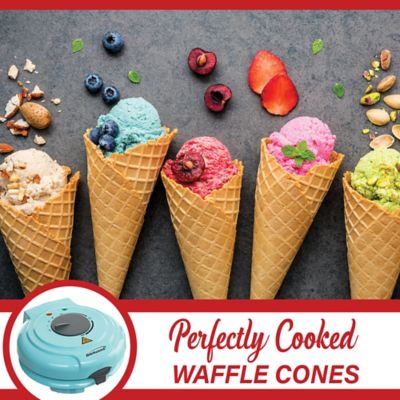 Image showing 9 th Brentwood Select Waffle Cone Maker, Blue
