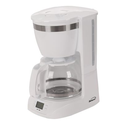 Brentwood Select 10-Cup 800W Digital Coffee Maker, White