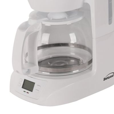 Image showing  10-Cup Digital Coffee Maker, White