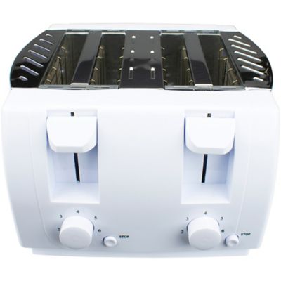 Image showing 5 th Brentwood Select 4-Slice Cool-Touch Toaster, White