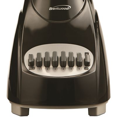Image showing 6 th Brentwood Select 50 oz. 12-Speed and Pulse Blender, Black