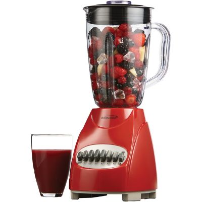 Image showing  50 oz. 12-Speed and Pulse Blender, Red