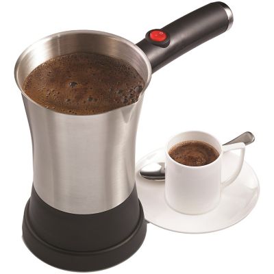Image showing  4-Cup Stainless Steel Turkish Coffee Maker