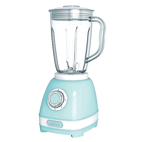 Brentwood Select 2-Speed Retro Blender with 50 oz. Plastic Jar, Blue