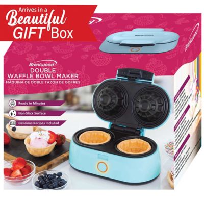 Image showing  Double Waffle Bowl Maker