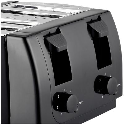 Image showing  4-Slice Cool-Touch Toaster, Black