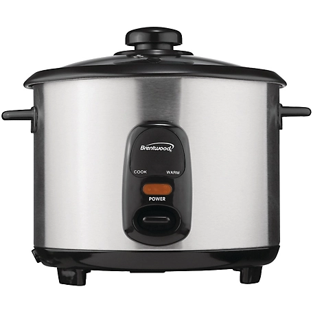 Brentwood Select 5-Cup Stainless Steel Rice Cooker