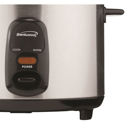 Image showing 5 th Brentwood Select 5-Cup Stainless Steel Rice Cooker