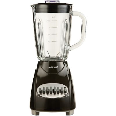 Image showing  42 oz. 12-Speed and Pulse Electric Blender with Glass Jar, Black