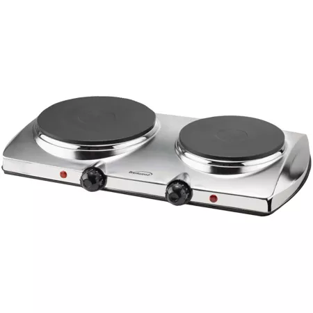 Brentwood Select 1440W Double Burner Electric Griddle Camp Grill & Stove Accessories