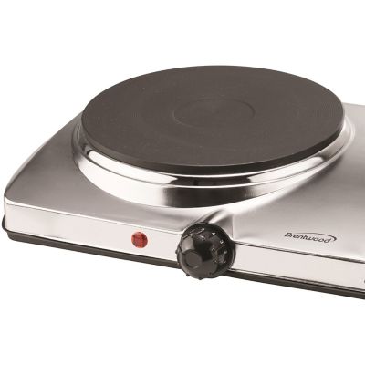 Image showing  1,440W Double-Burner Electric Hot Plate