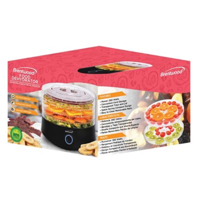 Image showing 6 th Brentwood Select 5-Tray Food Dehydrator with Auto Shutoff