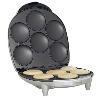 Image showing  6 pc. Non-Stick Arepa Maker, Silver