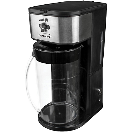 Brentwood Select Iced Tea and Coffee Maker, Black