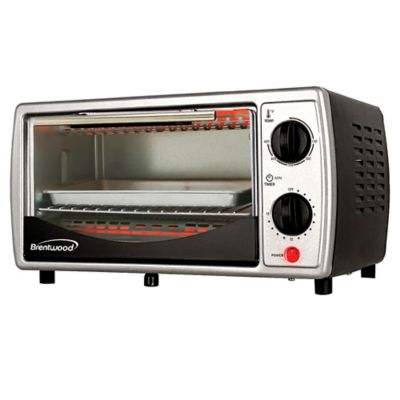 Brentwood Select 4-Slice Toaster Oven and Broiler, Black