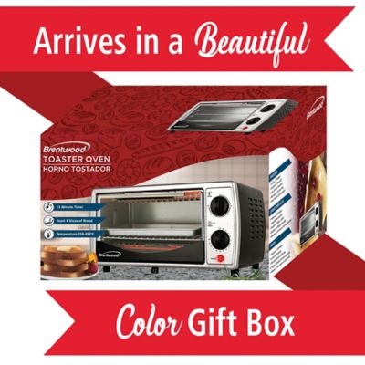 Image showing  4-Slice Toaster Oven and Broiler, Black