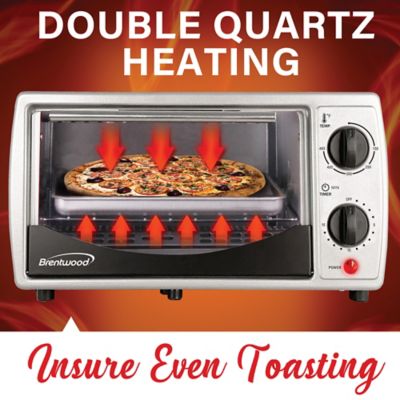 Image showing  4-Slice Toaster Oven and Broiler, Black