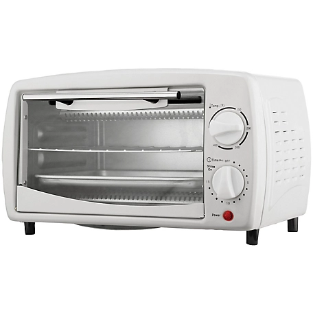 Brentwood Select 4-Slice Toaster Oven, White