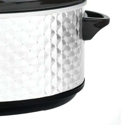 Image showing 5 th Brentwood Select 7 qt. Slow Cooker, Pearl White