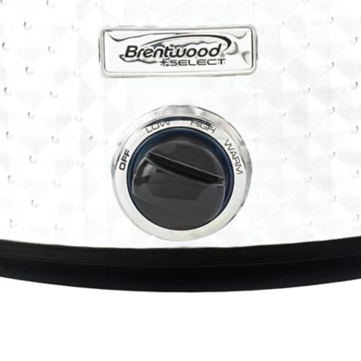 Image showing 6 th Brentwood Select 7 qt. Slow Cooker, Pearl White