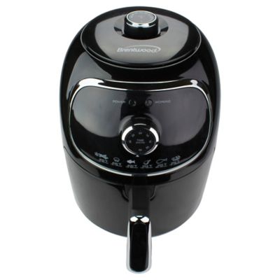 Image showing  2 qt. Small Electric Air Fryer with Timer and Temperature Control, Black
