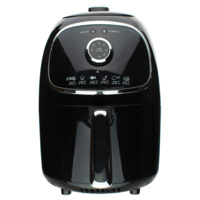Image showing  2 qt. Small Electric Air Fryer with Timer and Temperature Control, Black