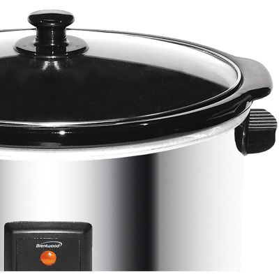 Image showing  8 qt. Stainless Steel Slow Cooker