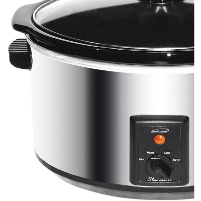 Image showing  8 qt. Stainless Steel Slow Cooker