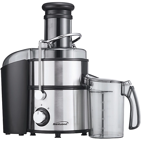 Brentwood Select 2-Speed Electric Juice Extractor, Silver