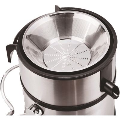Image showing 6 th Brentwood Select 2-Speed Electric Juice Extractor, Silver