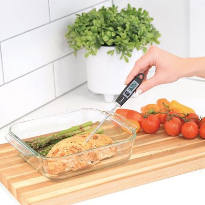 Image showing  Gourmet Digital Thermometer, Black