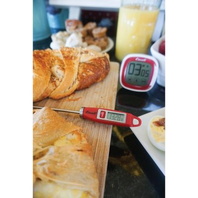 Image showing  Gourmet Digital Thermometer, Red