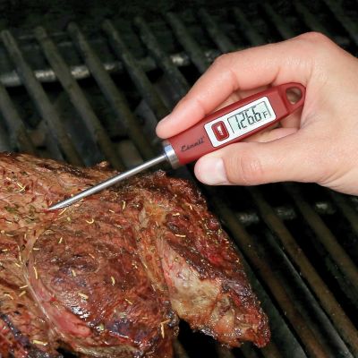 Image showing  Gourmet Digital Thermometer, Red