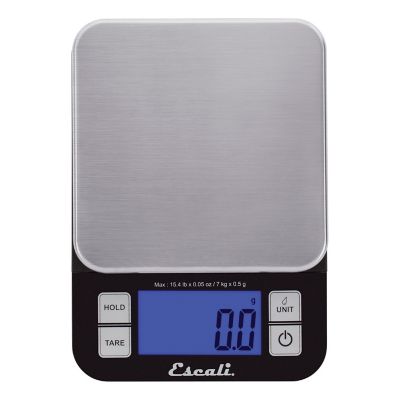 Escali 15 lb. Capacity Nutro Digital Food Scale, Silver