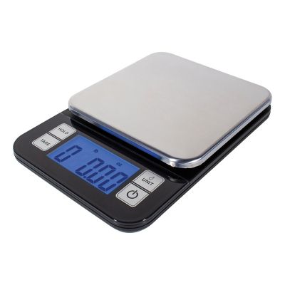 Image showing  15 lb. Capacity Nutro Digital Food Scale, Silver