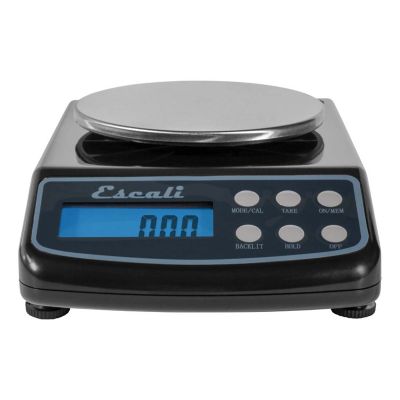 Image showing 5 th Escali 125g Capacity Maximum Precision Digital Scale, Black