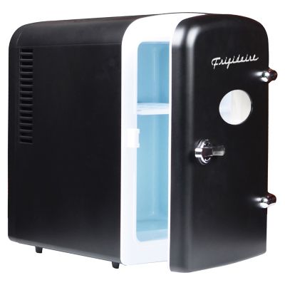 Frigidaire .5 cu. ft. Retro Portable Fridge, Black -  EFMIS129-BLACK