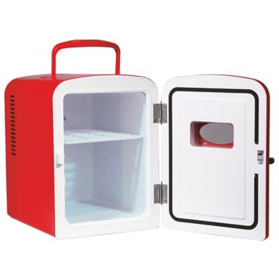 Frigidaire 0.5 cu. ft. Retro Portable Fridge, Red -  EFMIS129-RED