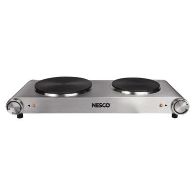 Nesco Double-Burner Electric Cast-Iron Hot Plate