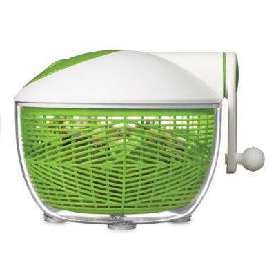 Image showing  5 qt. Salad Spinner, Green/White