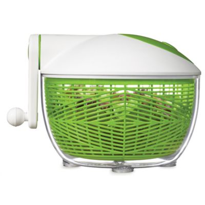 Image showing  5 qt. Salad Spinner, Green/White