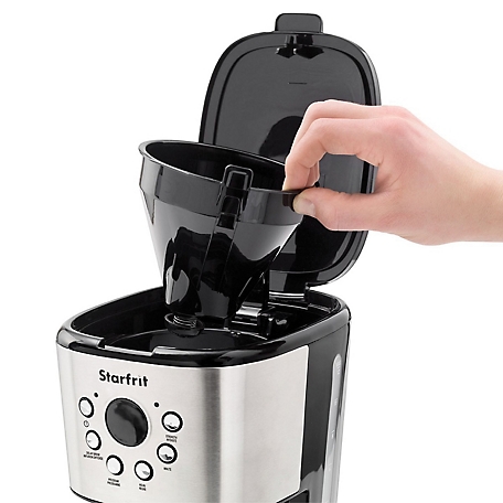 Brentwood Select 12-Cup 800W Coffee Maker, Black at Tractor Supply Co.