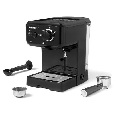 Starfrit 1,100W Espresso and Cappuccino Machine, Black