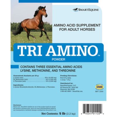 Image showing 1 th SmartEquine Tri Amino Essential Amino Acid Horse Supplement