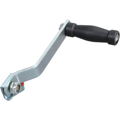 Image showing  Big Red Manual Geared Hand Winch, Zinc-Plated, Single Speed, 1,100 lb. Capacity