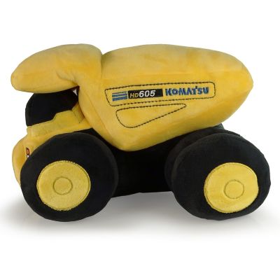 Image showing  Komatsu HD605 Dumper Truck Soft Plush Toy