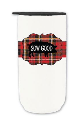 Bella Bug 12 oz. Hipster Stoneware Sow Good Tumbler