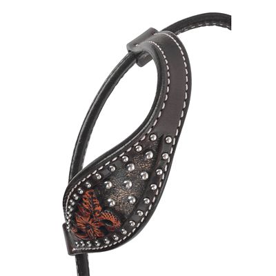 Image showing  Dark Flash Arizona Flower One Ear Headstall