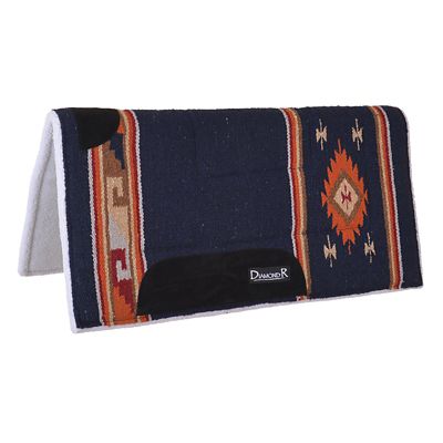 Diamond R Square Fleece-Lined Saddle Pad